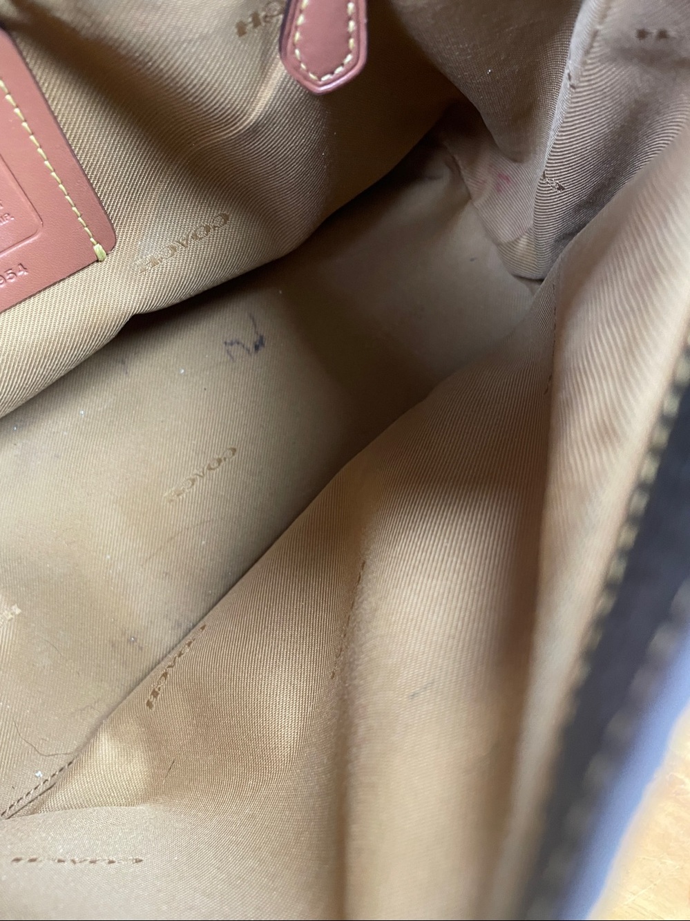 Coach 3954 pebbled leather purse - Picture 6 of 16